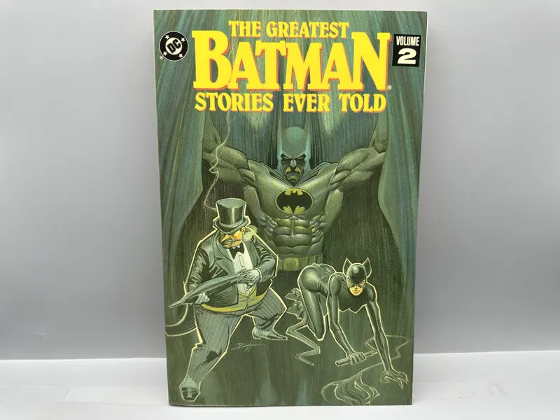DC Comics The Greatest Batman Stories Ever Told #2 (1992) - Brian Bolland cover - Penguin and Catwoman collection from auction in Greenville, Ohio — image 6