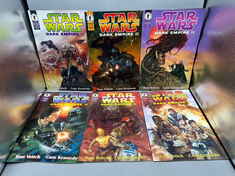 Dark Horse Comics Star Wars: Dark Empire II #1-6 (1994-1995) - Complete lot of 6 issues - Dave Dorman cover art from auction in Greenville, Ohio — image 7