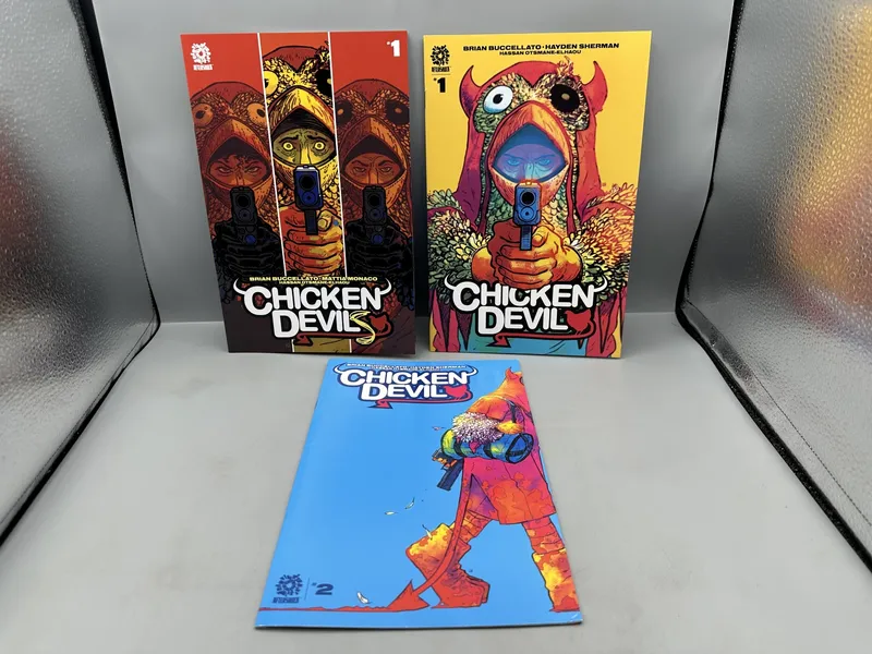 AfterShock Comics Chicken Devil #1 & #2 (2021-2022) - Lot of 3 - Includes Variant - 1st Appearance of Mitchell Moss from auction in Greenville, Ohio — image 8