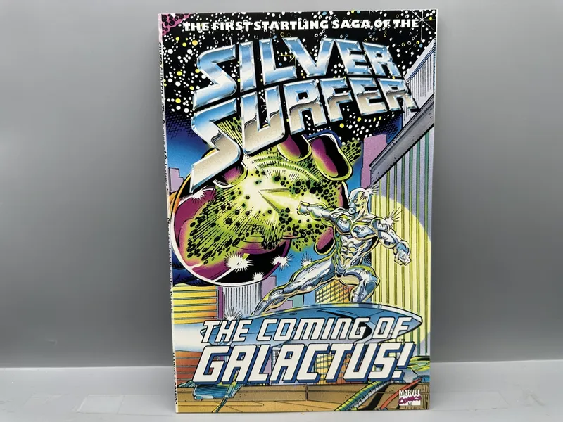 Marvel Comics Silver Surfer: The Coming of Galactus (1992) - Collects Fantastic Four #48-50 - Reprints the first appearances of Silver Surfer and Galactus from auction in Greenville, Ohio — image 15