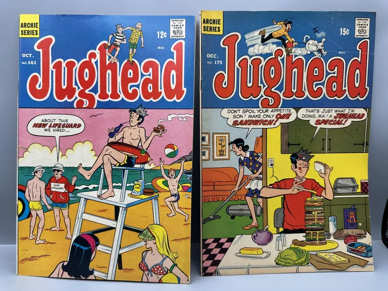 Archie Series Jughead #161 (1968) and #175 (1969) - featuring Harry Lucey artwork from auction in Greenville, Ohio — image 36