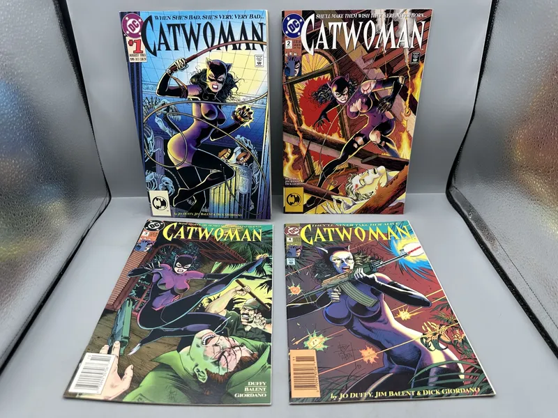 DC Comics Catwoman #1, 2, 3 & 4 (1993) - Debut issue of ongoing series - Jim Balent art from auction in Greenville, Ohio — image 38