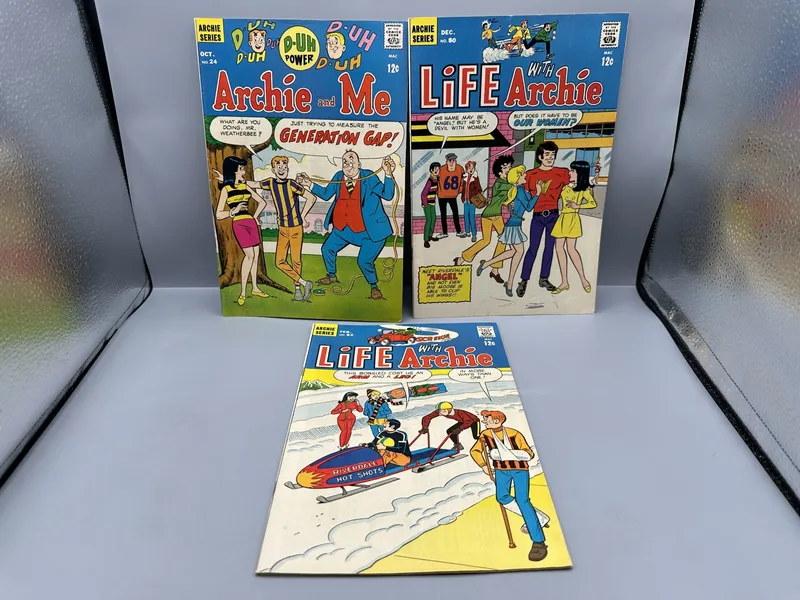 Archie Comics Archie and Me #24, Life with Archie #80 and #82 (1968-1969) from auction in Greenville, Ohio — image 39