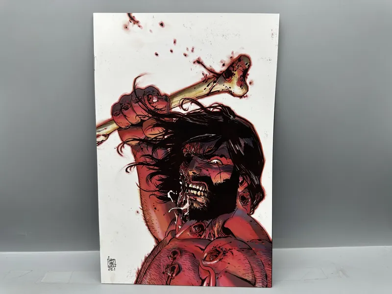 BOOM! Studios BRZRKR #5 (2021) - Giuseppe Camuncoli 1:50 Retailer Incentive Virgin Variant - Keanu Reeves co-creator from auction in Greenville, Ohio — image 44