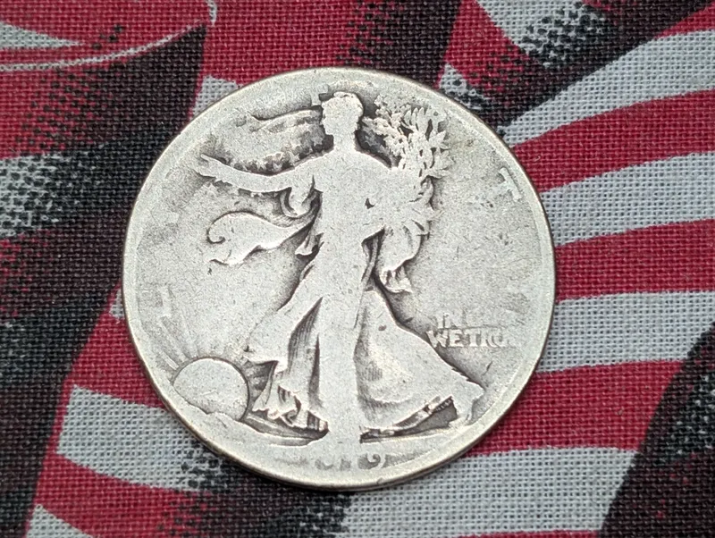 1919-P Walking Liberty Half Dollar, 90% Silver from auction in Greenville, Ohio — image 35