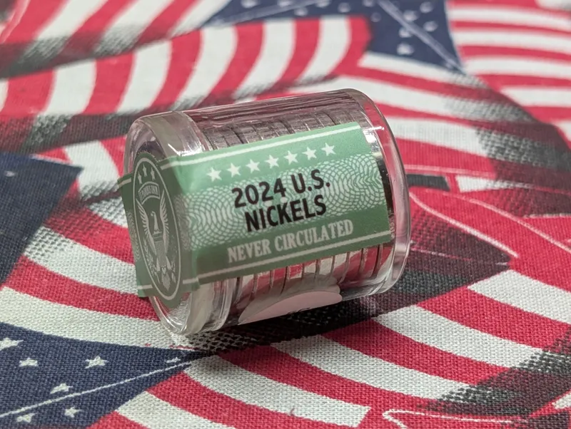 Roll of (12) 2024-P Uncirculated Jefferson Nickels from auction in Greenville, Ohio — image 40