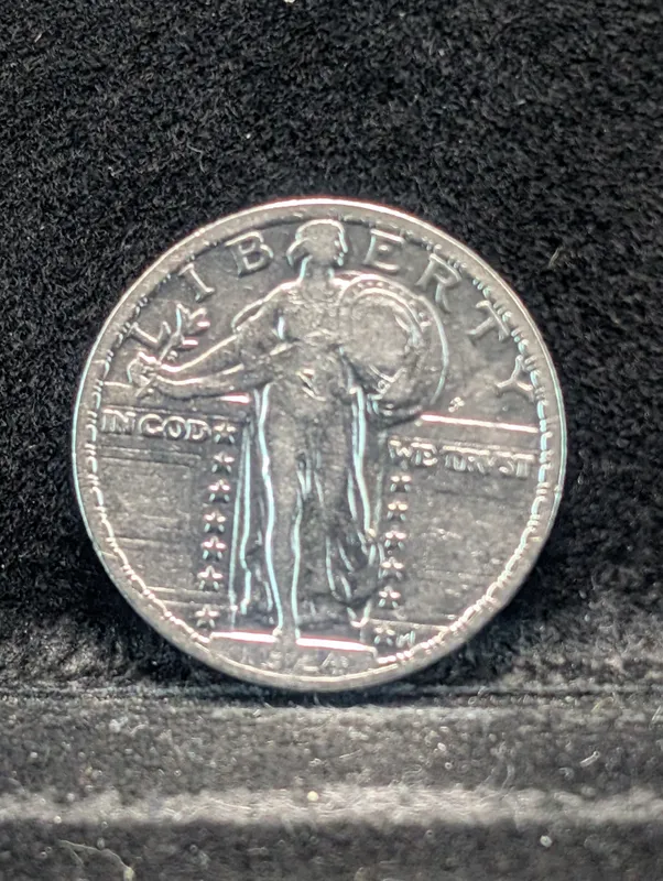 1924-P Standing Liberty Quarter, 90% Silver from auction in Greenville, Ohio — image 44