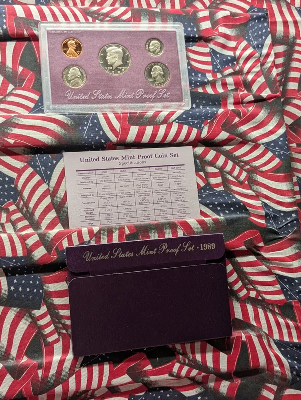 1989-S U.S. Mint Proof Set in OGP w/ COA from auction in Greenville, Ohio — image 17