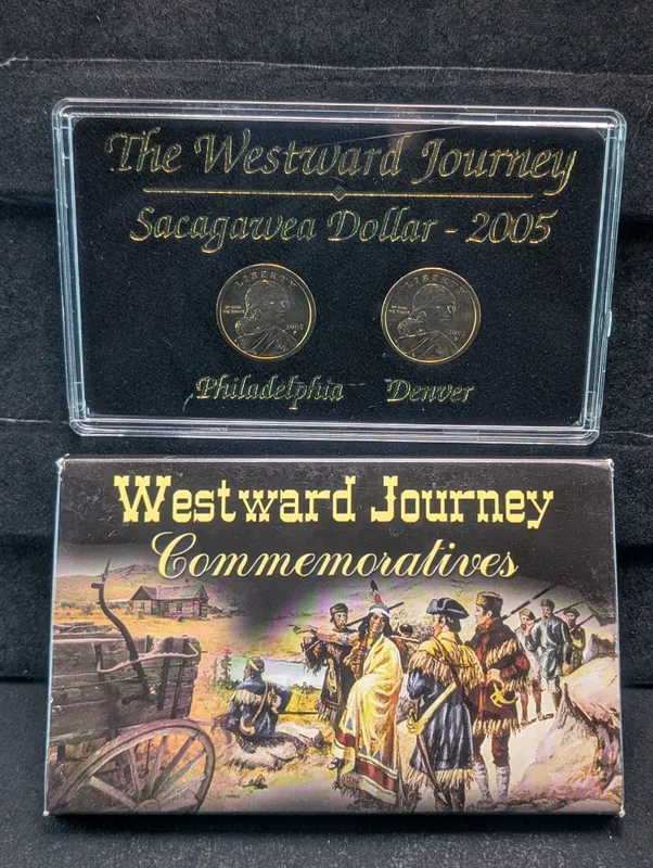 2005 P&D The Westward Journey Sacagawea Dollar Set from auction in Greenville, Ohio — image 33