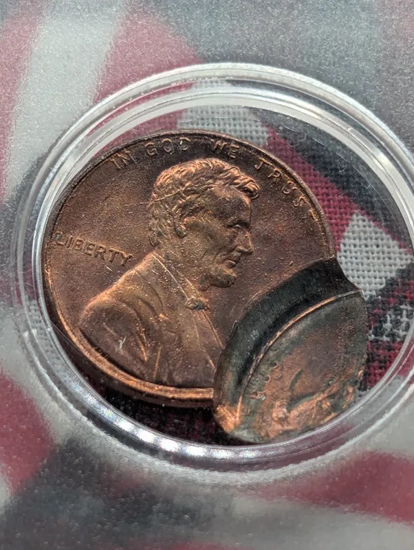 No Date Error Off Center Lincoln Memorial Cent from auction in Greenville, Ohio — image 43