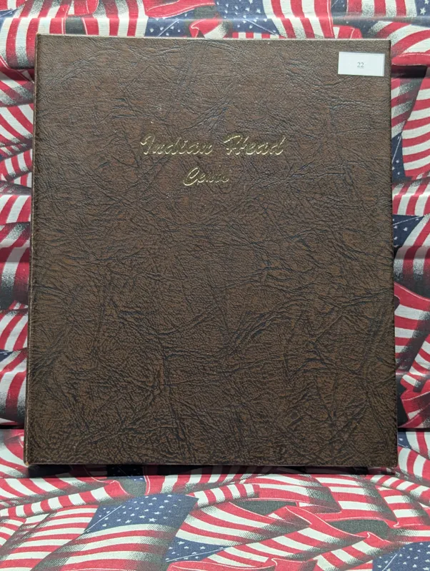 Partial Dansco Indian Head Cent Book, 32 Coins from auction in Greenville, Ohio — image 23