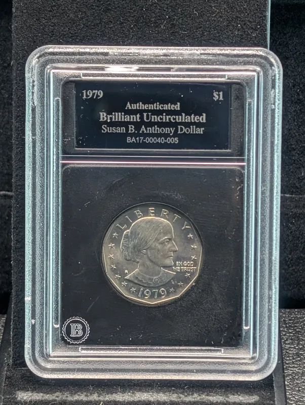 1979-S Uncirculated Susan B. Anthony Dollar from auction in Greenville, Ohio — image 7
