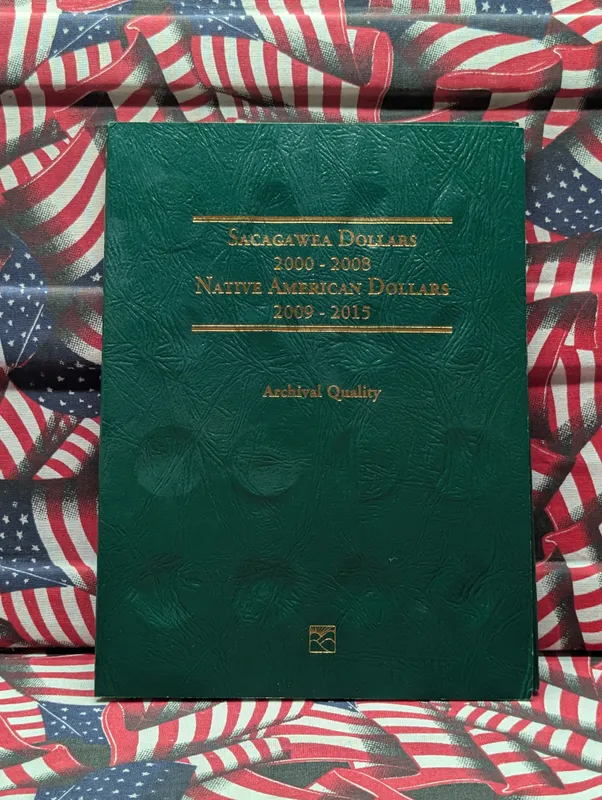 Littleton Sacagawea & Native American Dollar Littleton Folder (2000–2015), includes 17 coins. from auction in Greenville, Ohio — image 17