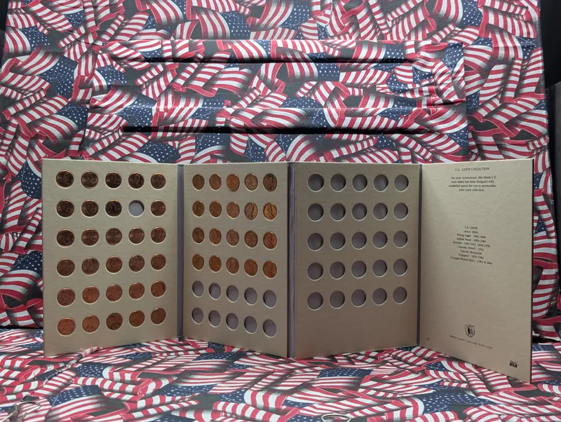 1959-2008 Lincoln Cents In Littleton Album, 49 Coins Total from auction in Greenville, Ohio — image 22