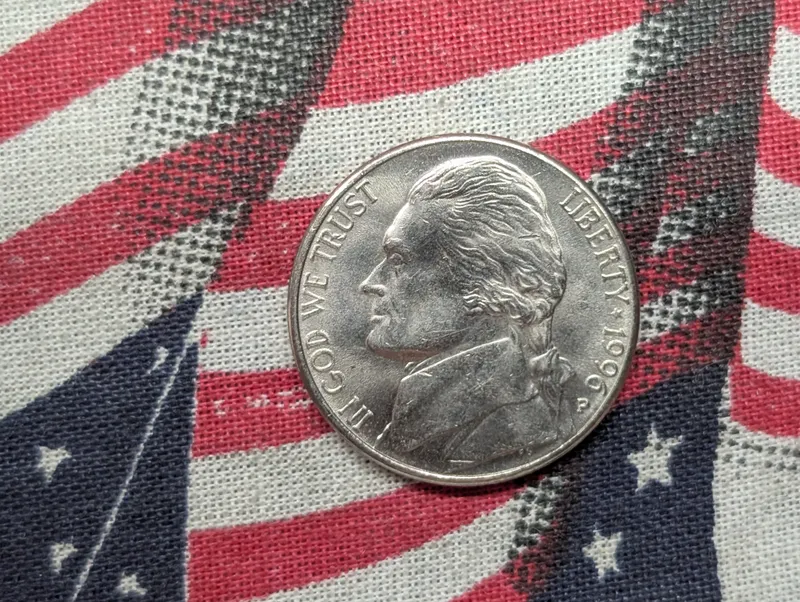 1996-P Jefferson Nickel, Full Steps from auction in Greenville, Ohio — image 47
