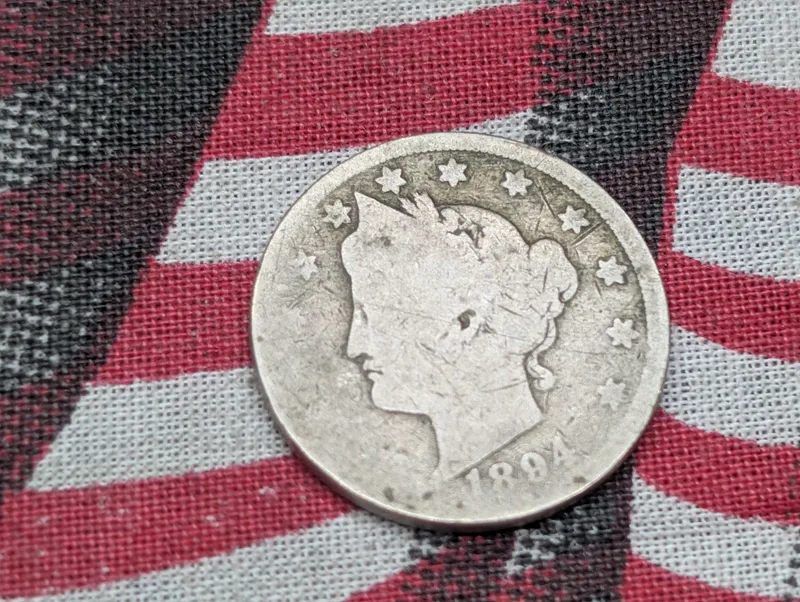 1894 Liberty Head V Nickel from auction in Greenville, Ohio — image 45
