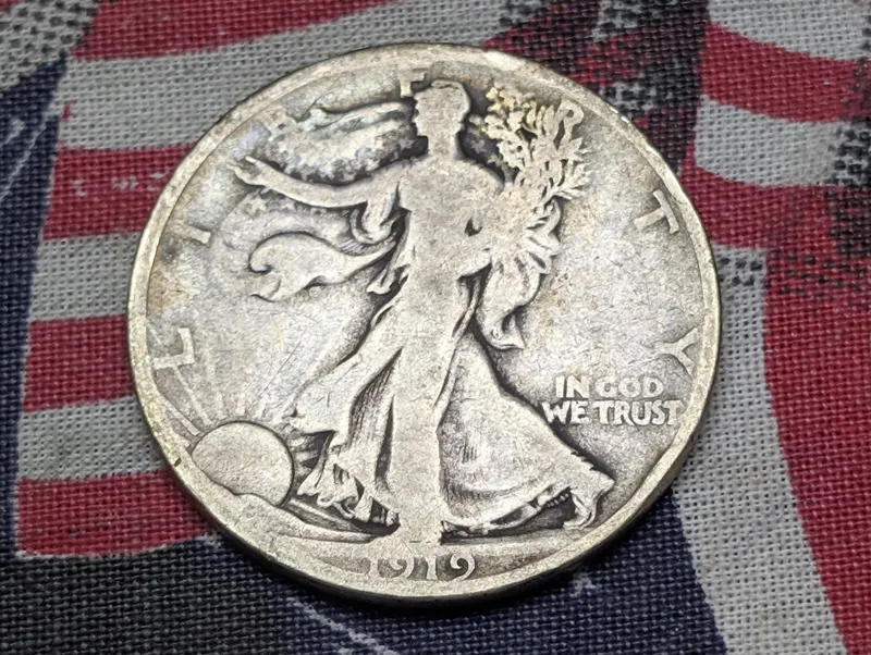 1919-D Walking Liberty 90% Silver Half Dollar from auction in Greenville, Ohio — image 23