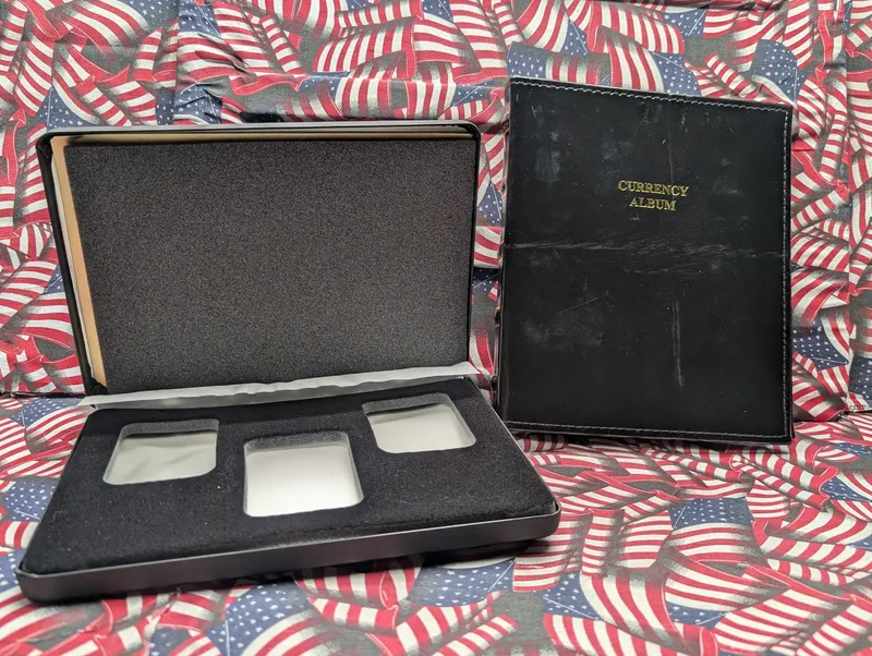 *EMPTY* Slabbed Coin Collector's Storage Box & Currency Note Album (2 pcs) from auction in Greenville, Ohio — image 35