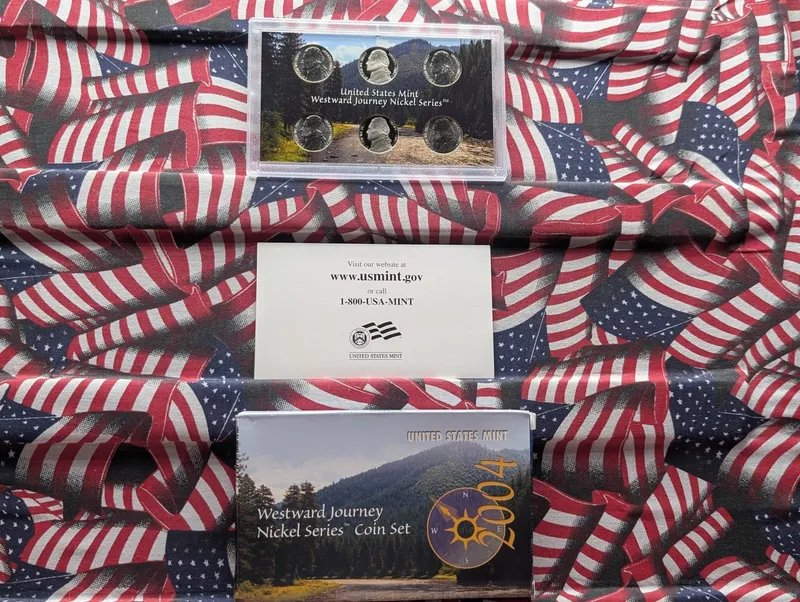 2004 P, D, & S U.S. Mint Westward Journey Nickel Series Coin Set in OGP w/ COA from auction in Greenville, Ohio — image 41
