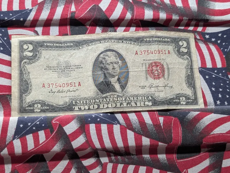 1953 US $2 United States Note - Red Seal from auction in Greenville, Ohio — image 22