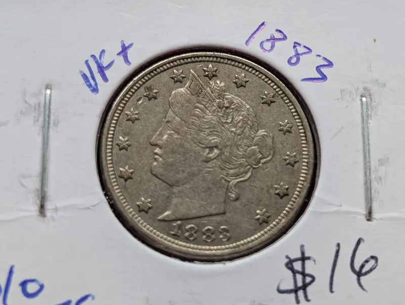 1883 Liberty Head "V" Nickel - No CENTS Variety from auction in Greenville, Ohio — image 20