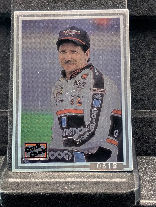 1993 Card Dynamics Dale Earnhardt Metal Sports Card #0512 of 7000 from auction in Greenville, Ohio — image 23
