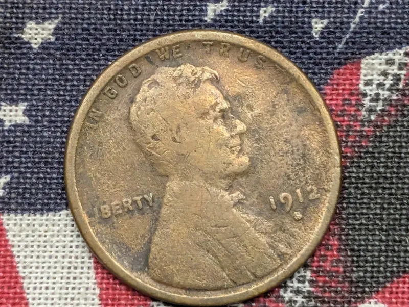 1912-S US Lincoln Wheat Cent from auction in Greenville, Ohio — image 19
