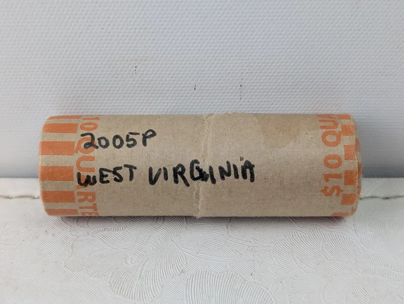 (40) 2005-P West Virginia Statehood Quarters from auction in Greenville, Ohio — image 30