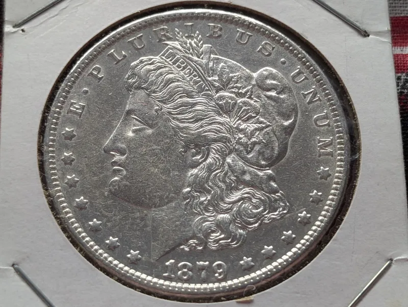 1879 Morgan Dollar, 90% Silver, 26.73g from auction in Greenville, Ohio — image 40