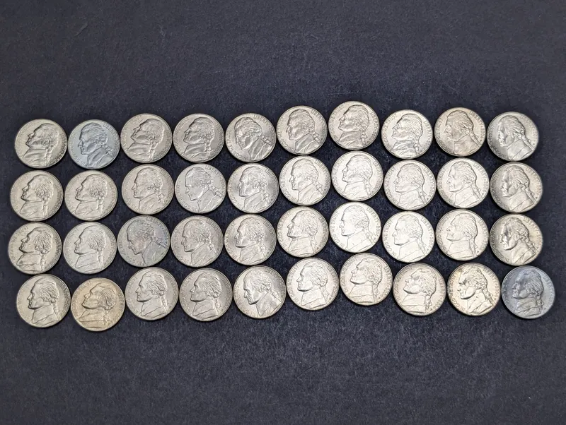 (40) 2004-P Jefferson Nickels - Westward Journey Keelboat Series from auction in Greenville, Ohio — image 46