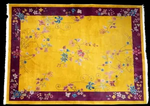 Early 20th C Chinese Art Deco Rug