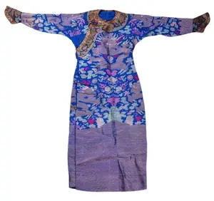 19thC Chinese Dragon Silk Kesi/Gauze Robe (Jifu)
