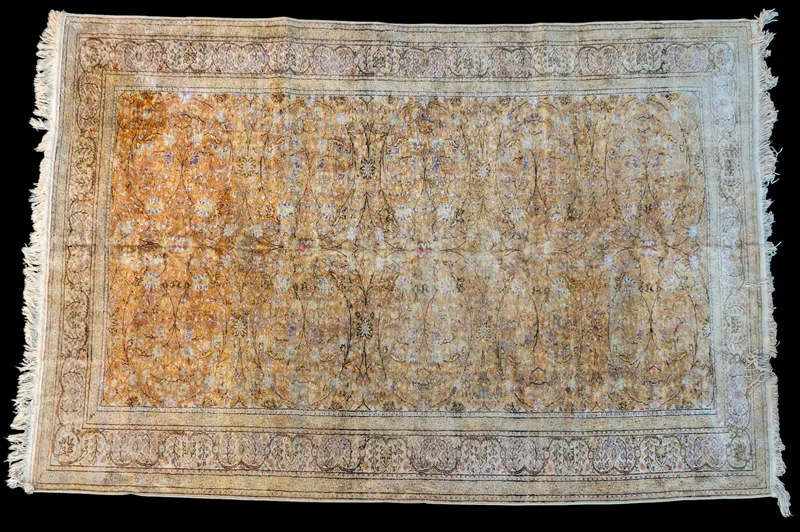 Turkish Silk Rug from auction in York, Pennsylvania — image 5
