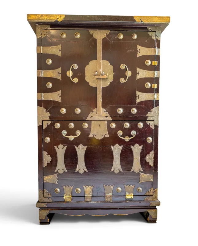 Korean Wooden Cabinet from auction in York, Pennsylvania — image 15