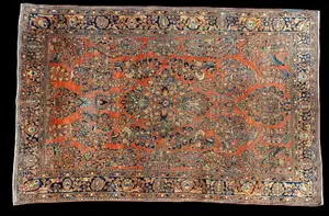 Persian Sarouk Area Rug