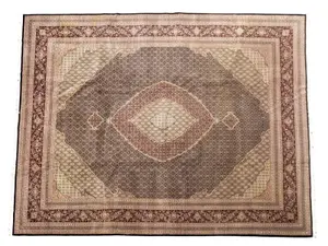 Room-Sized Persian Tabriz Rug