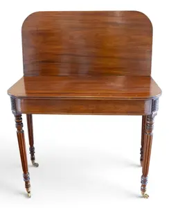 English Mahogany Game / Card Table