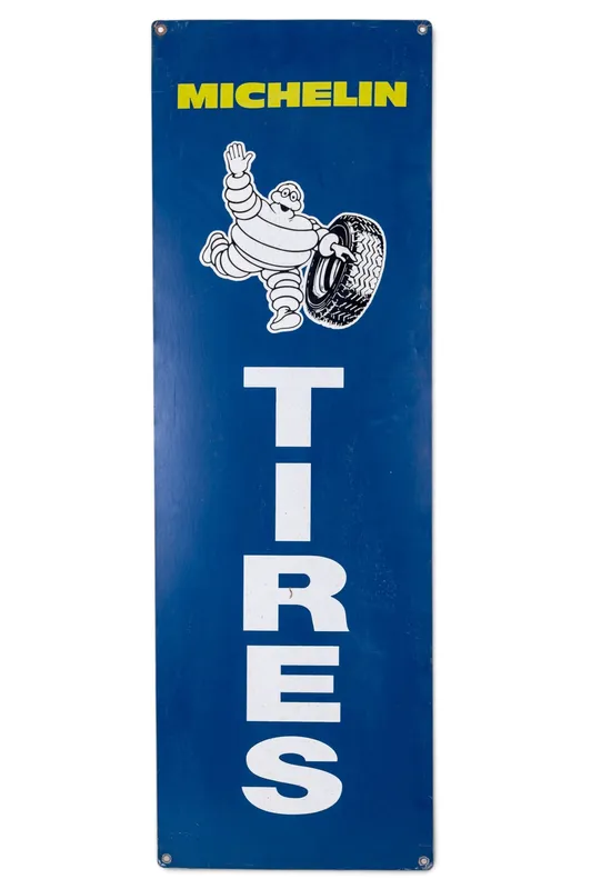 Vintage Michelin Tire Tin Sign from auction in York, Pennsylvania — image 12