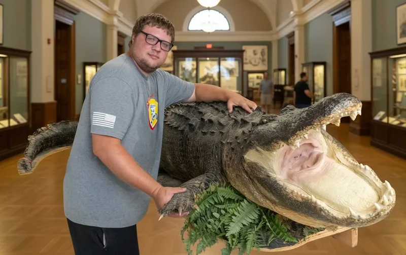 American Alligator Trophy Taxidermy Mount ~12' from auction in York, Pennsylvania — image 3