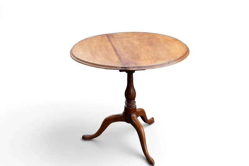 18th C Tilt-Top Tea Table from auction in York, Pennsylvania — image 15