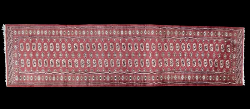 Hand-Knotted Bohkara Runner ~ 10' L from auction in York, Pennsylvania — image 34