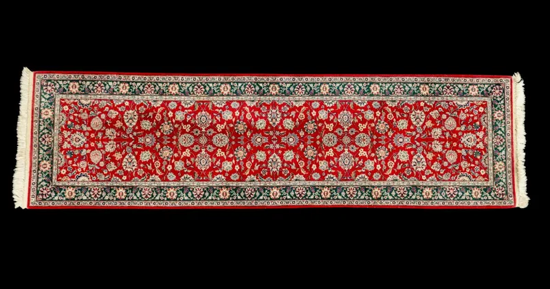 Persian Floral Runner Rug ~ 9' L from auction in York, Pennsylvania — image 37