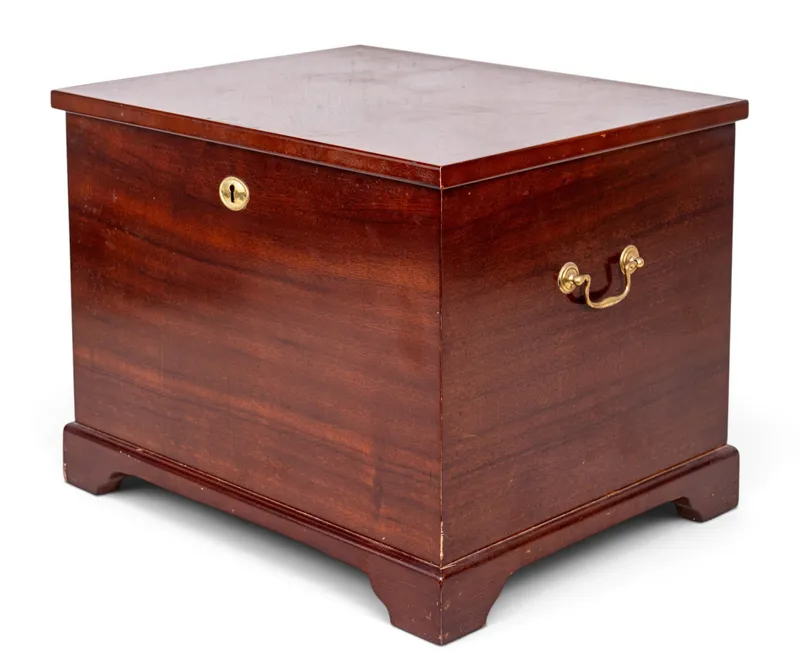 Mahogany Felt-Lined Storage Chest from auction in York, Pennsylvania — image 17