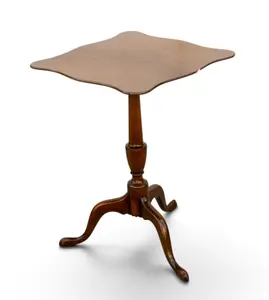 Kittinger Mahogany Tilt-Top Candle Stand
