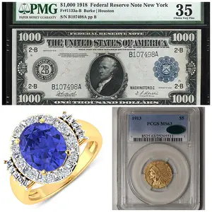 Rare Paper Money, Coin, ART and Jewelry Event – 1 Great Deal Auctions