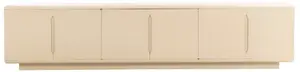 Large Lacquered Sideboard Having Six Doors and Interior Drawers by Churba C 1960