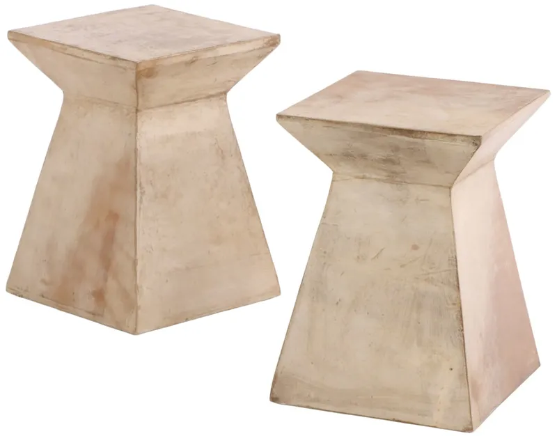 PAIR OF PARCHMENT COVERED DRINKS TABLES IN THE MANNER OF JEAN-MICHEL FRANK. from auction in Philadelphia, Pennsylvania — image 19