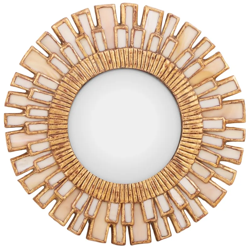 A ROUND GEOMETRIC CONTEMPORARY ARTIST MADE MIRROR IN THE MANNER OF LINE VAUTRIN MADE FROM IVORY from auction in Philadelphia, Pennsylvania — image 24