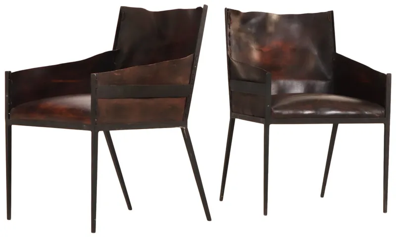 PAIR OF PAINTED IRON AND LEATHER ARM CHAIRS IN THE MANNER OF JEAN-MICHEL FRANK. from auction in Philadelphia, Pennsylvania — image 33