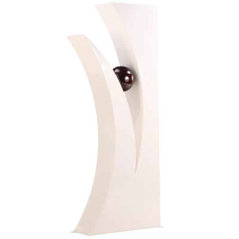 LARGE PAINTED AND LACQUERED IRON SCULPTURE. from auction in Philadelphia, Pennsylvania — image 24